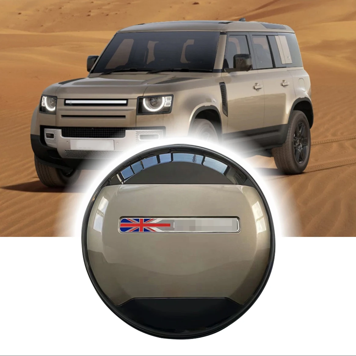 Запасная крышка шины gondwna Stone Series подходит для Land Rover Defender 110 90 130 2020-2024 ABS запасная