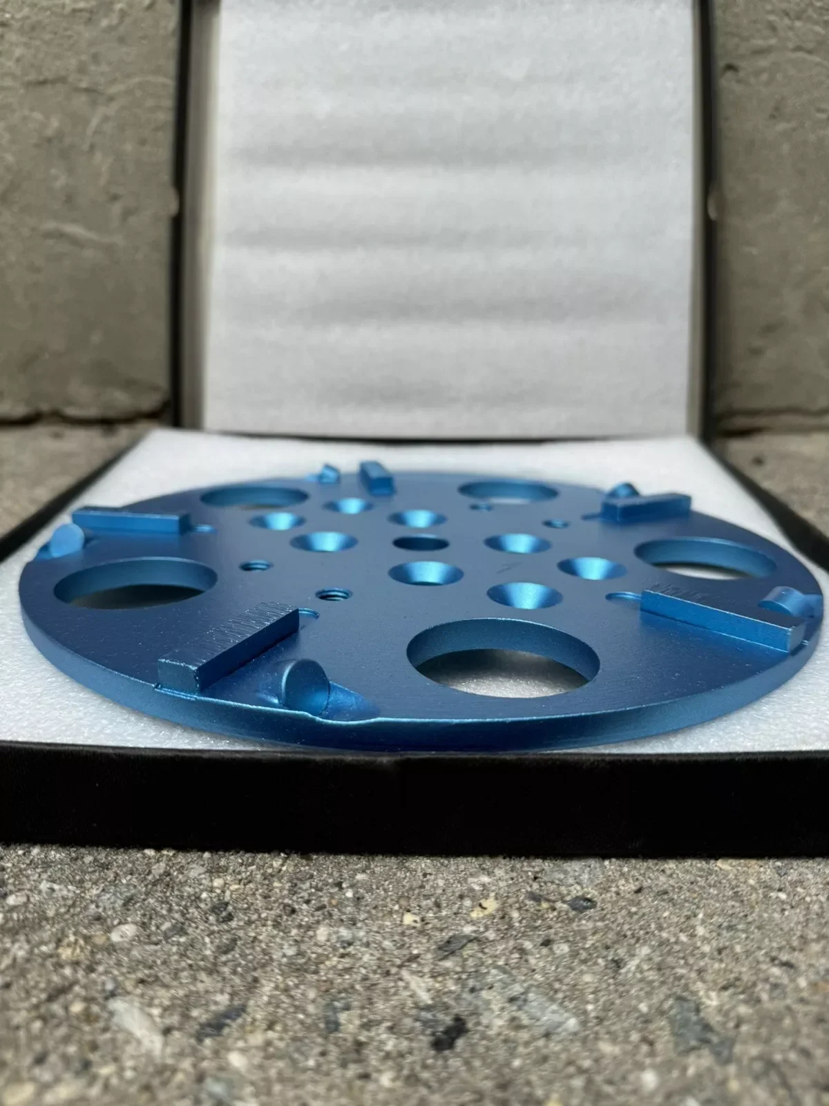 10 &quot250 мм PCD бетонная Шлифовальная головка дисковая пластина для напольной