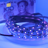 12V UV Ultraviolet 395-405nm led strip black light 5050 2835 SMD 60led/m 120led/m Waterproof tape lamp for DJ Fluorescence party
