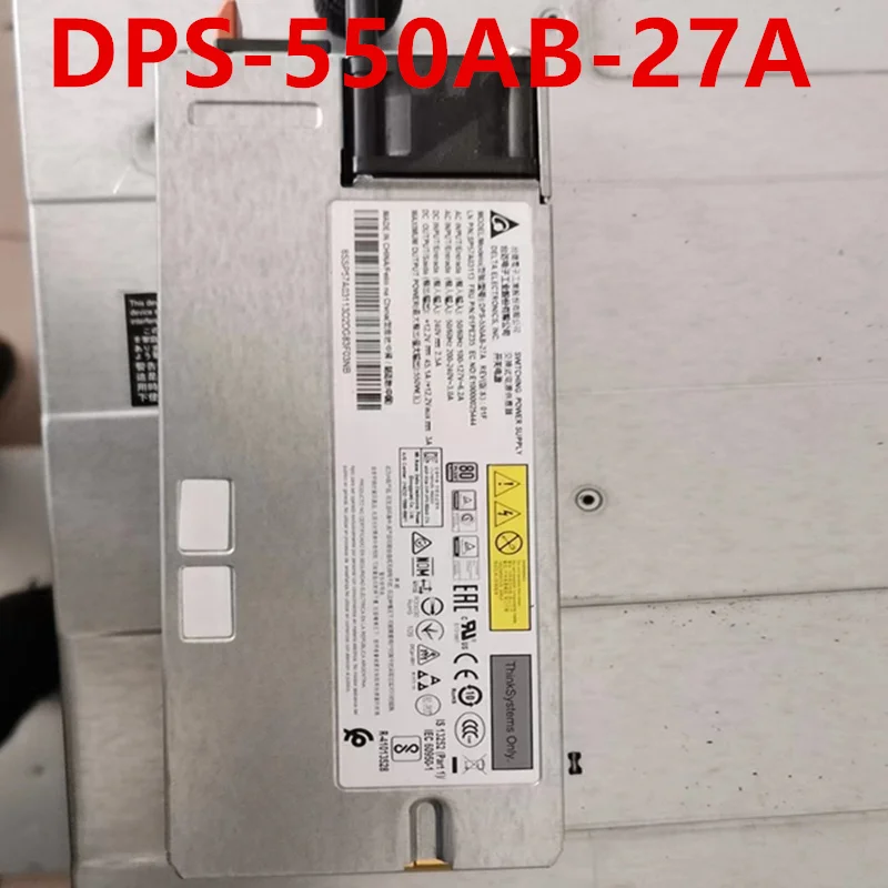 

Original Almost New Power Supply For LENOVO SR650 590 HR630X 650X 550W Power Adapter 01PE235 DPS-550AB-27 A DPS-550AB-27A