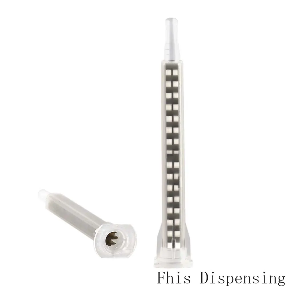 Полимерный статический миксер 5 3-16/F6-16 смешивающие сопла для Duo Pack Epoxies Bayonet Square Golden