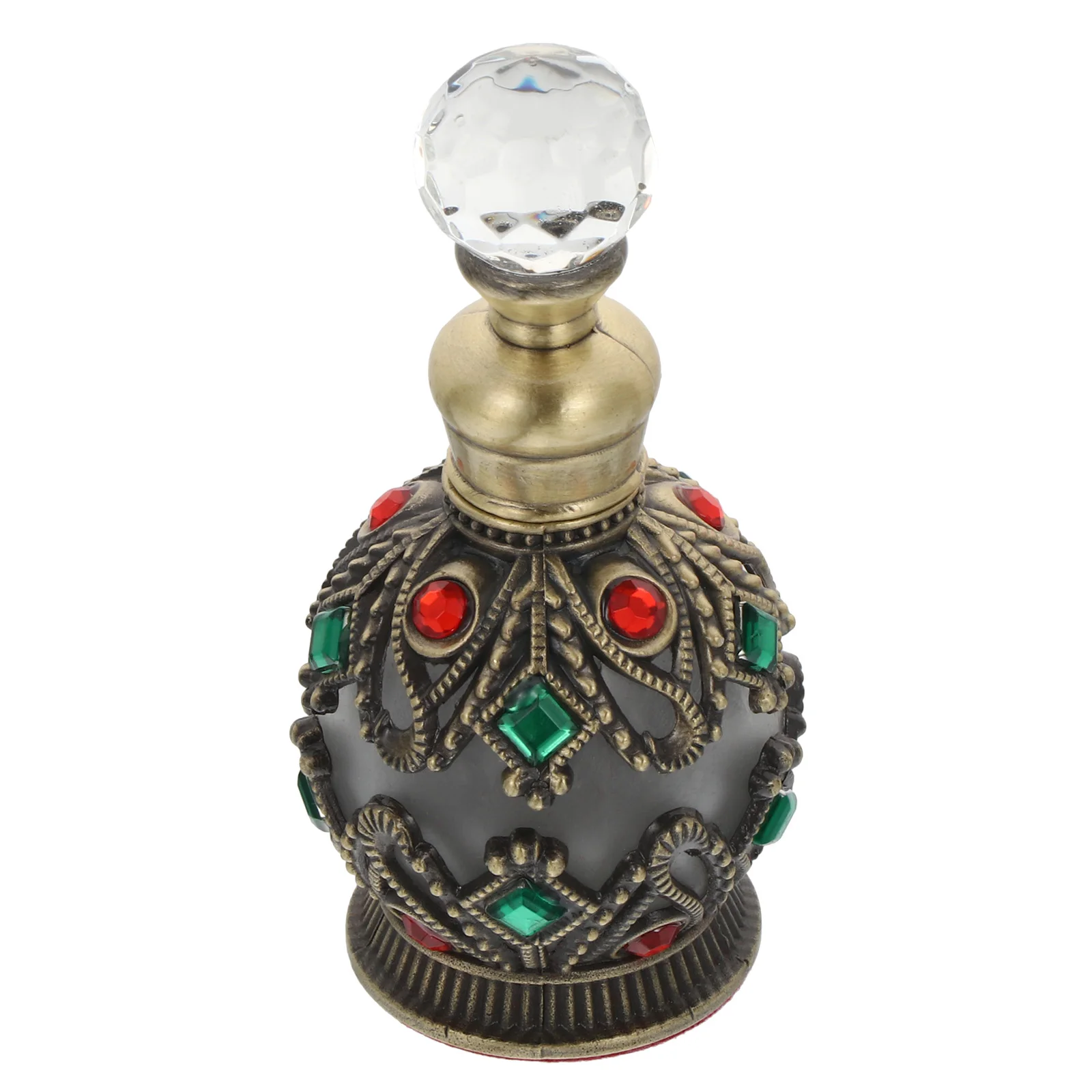 

15ml Refillable Glass Diamond Inlaid Essential Oil Bottle Perfume Bottle Perfume Container
