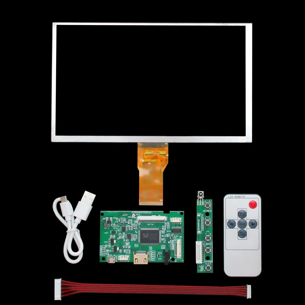 9 Inch LCD Display Screen Monitor Driver Control Board Audio HDMI-Compatible For Raspberry Pi Banana Pi Development Board