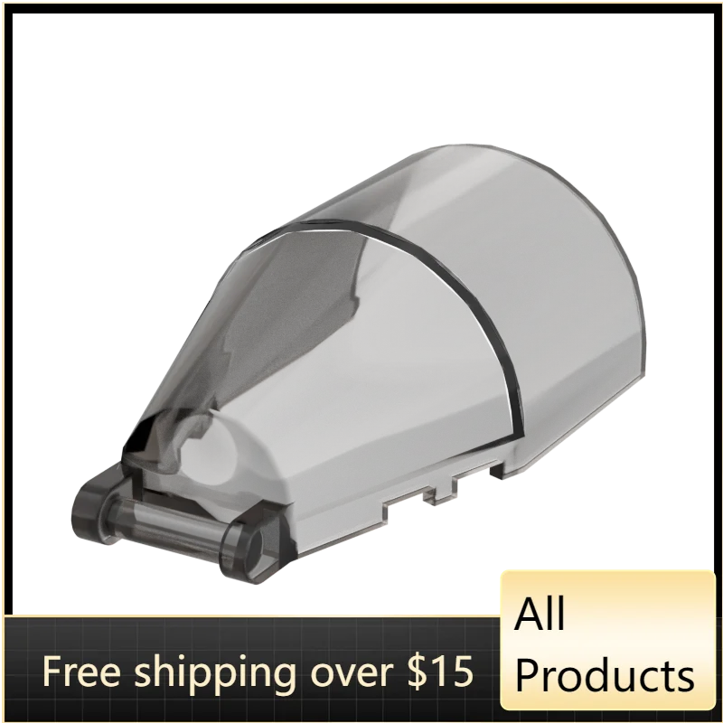 10 шт. высокотехнологичные сборные частицы 92279 4X6X2 Круглый Кирпич для лобового стекла набор строительных блоков сменная деталь игрушка для детей