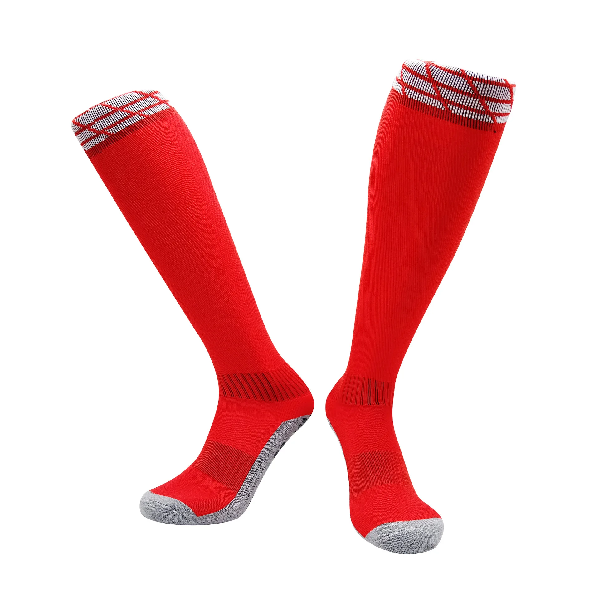 Adult create their breathable antiskid football sock male female students climbing women new rubber non-slip football stockings