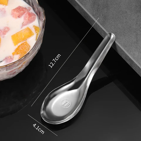 CANAMEK Ложки для супа из нержавеющей стали