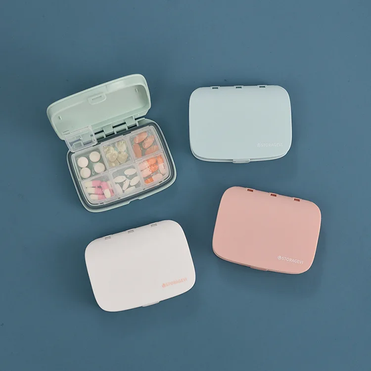 

Портативный контейнер для таблеток, маленький контейнер для лекарств, Милая Мини-коробка для таблеток, портативный контейнер для таблеток, ...