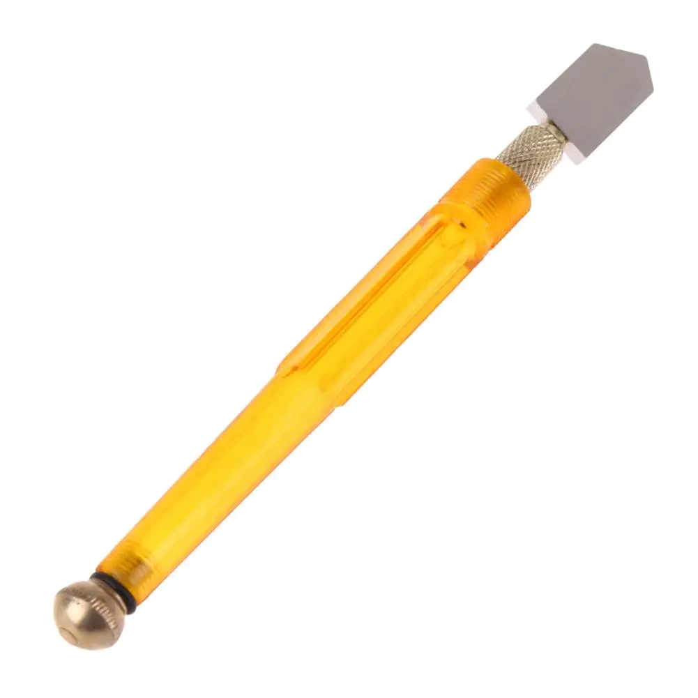 Glass Cutter Portable Wheel Blade Antislip Handle For DIY Tile Craft Cutting For Oiling Glass Cutter, When Using Their Habits