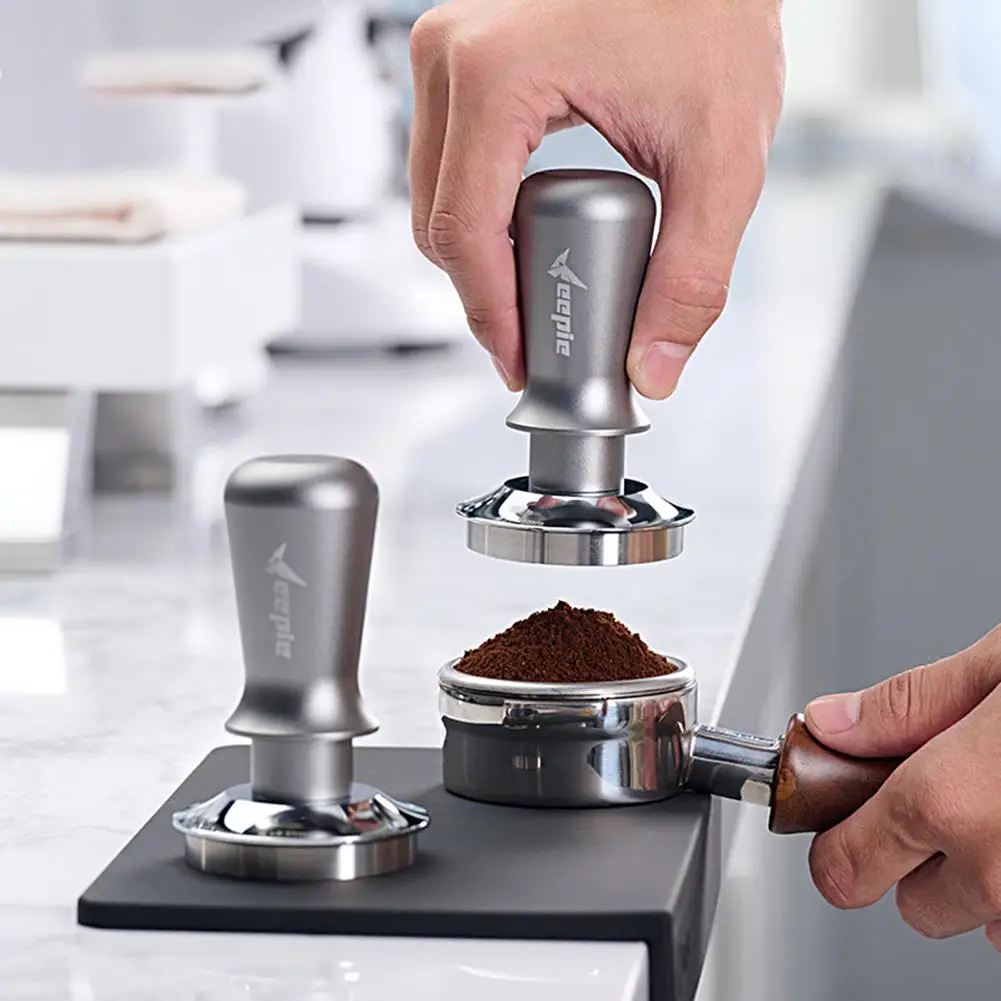 

Легко чистить нежный фактурный Регулируемый Темпер для кофе из нержавеющей стали для дома