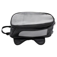 universal motorcycle tank bag waterproof with strong magnetic oil fuels tank bag black bigger window for suzuki