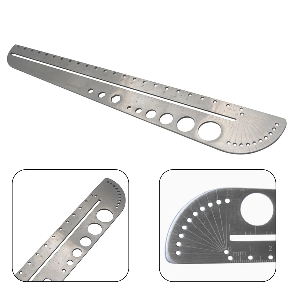 Линейка угловая из нержавеющей стали 3 7x27 см |