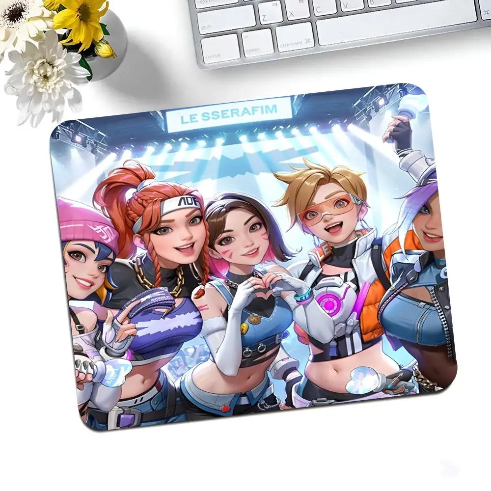 Игровой коврик для мыши O-Overwatch ультратонкие игровые аксессуары коврики