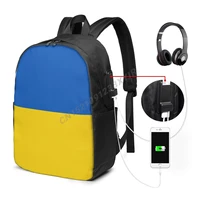 backpack ukraine flag ukrainians country map 3d its in my dna fans student schoolbag travel casual laptop back pack unisex