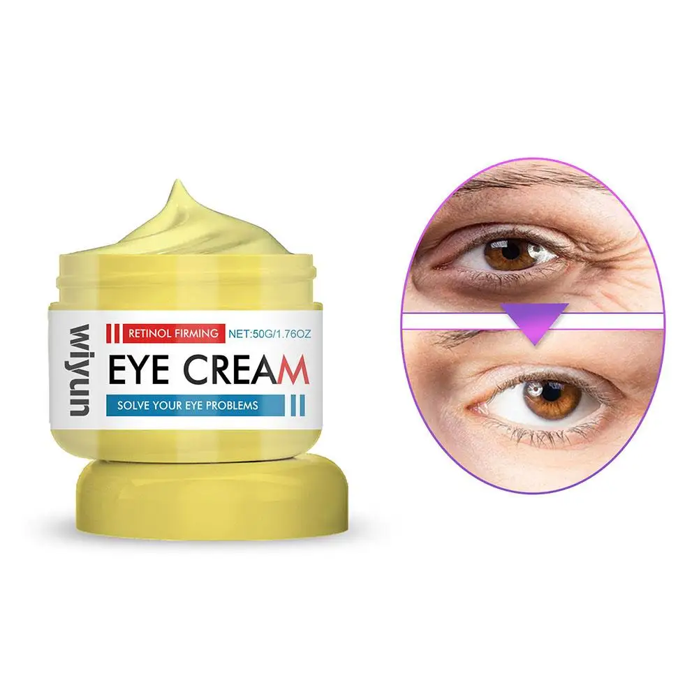 Крем для глаз с ретинолом против темных кругов удаления мешков под глазами