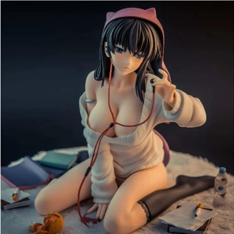 

Japanese Anime Sexy Girl Figure SkyTube Hot Milk Illustrated by Aruchu Kizuki PVC Action Figure Model Toys Gift