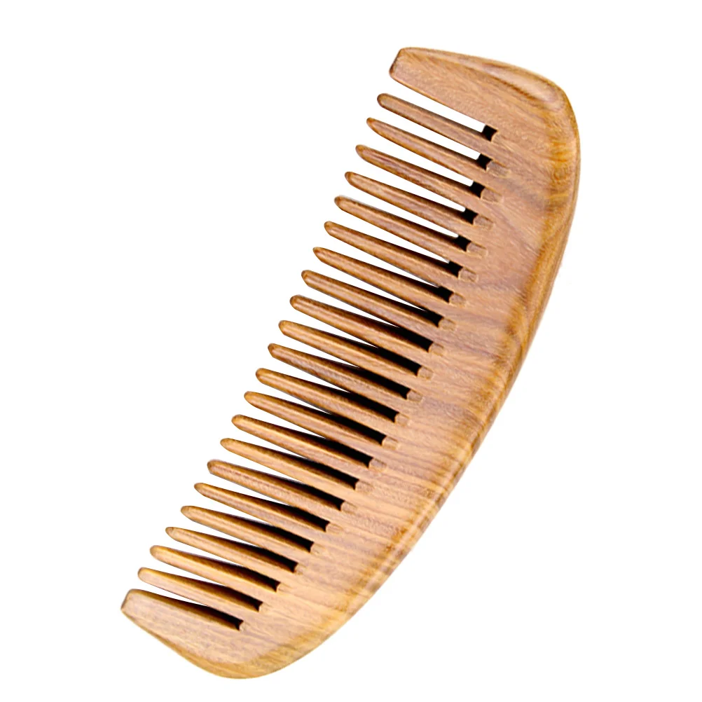 1PC Sandalwood Beard Comb Wooden Hair Comb Wood Comb for Detangler Comb Sandalwood Comb Men Comb for Head Hair