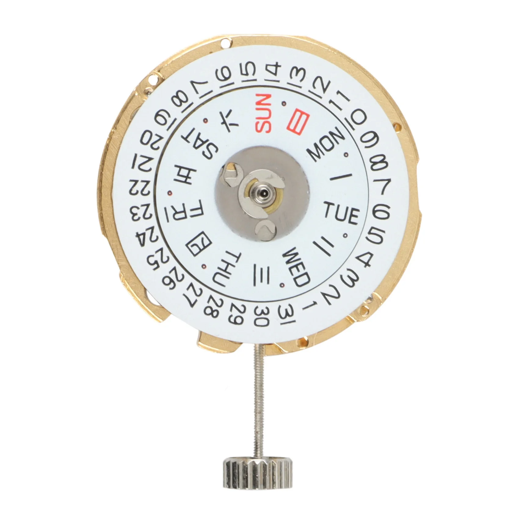 

Часы с механизмом NH36, автоматические наручные часы с золотым/белым циферблатом, сменные часы для NH36