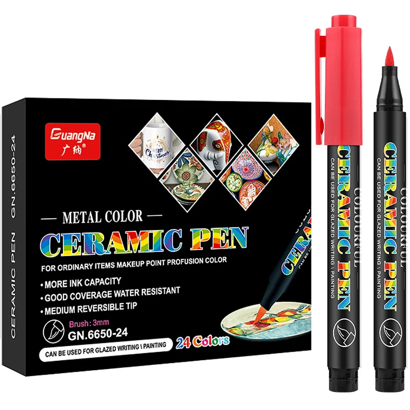

Acrylic Paint Pens for Rock Painting Stone Ceramic Glass Wood Fabric Canvas Metal Set of 12 Acrylic Paint Markers Medium Tip