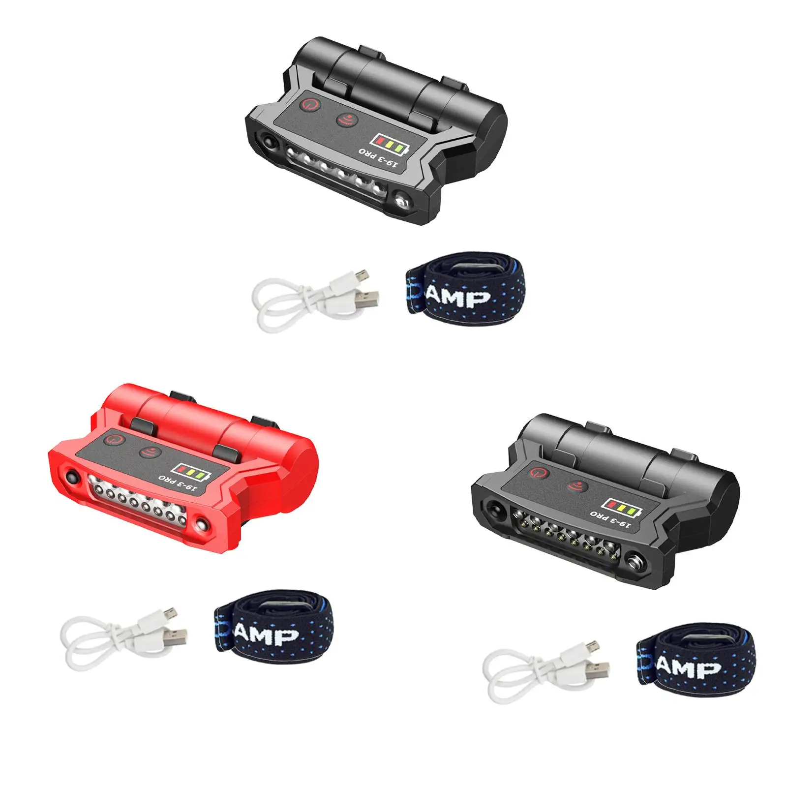 

Clip on Cap Light on Hat Headlamp Clip on Hat for Reading Night Out Climbing