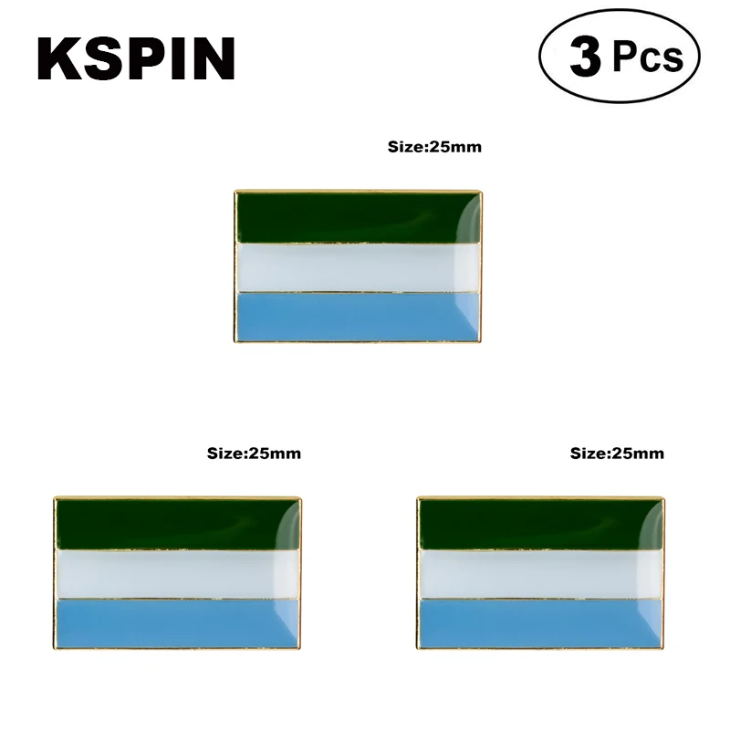 Sierra Leone Lapel Pin Brooches Pins Flag badge Brooch Badges