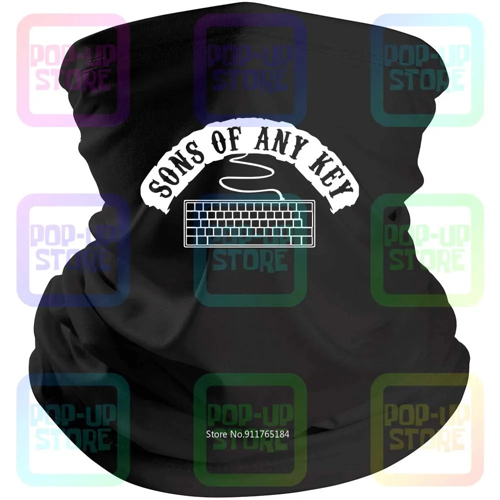 Веселая маска для лица с надписью Sons Of Any Key шарф гетры шеи повязка на голову