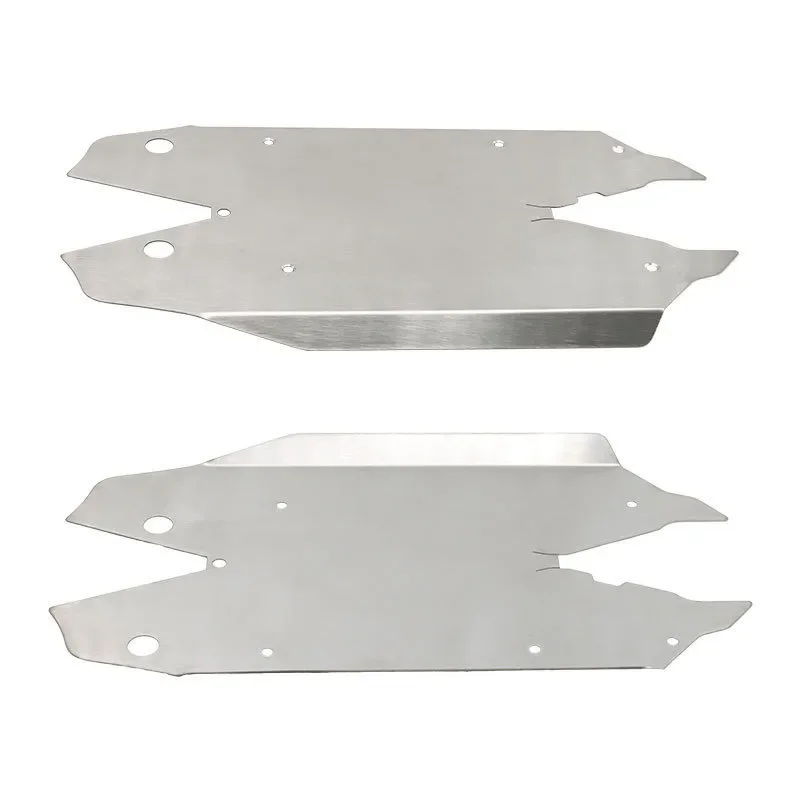 Металлическая защитная пластина шасси из нержавеющей стали для Arrma 1/8 Mojave 4S 4X4