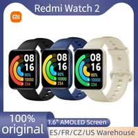 redmi watch 2 smartwatch amoled screen bluetooth 5 0 fitness tracker heart rate blood oxygen monitorgps smart watch men