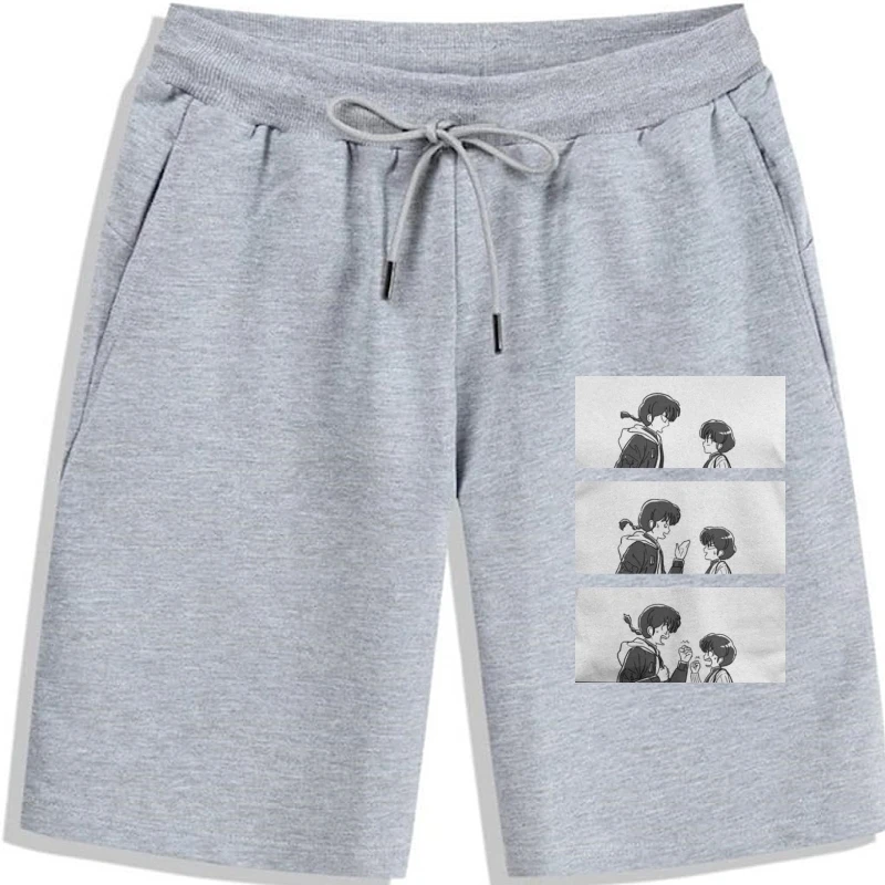 

Ranma 1/2 Akane Tendo Arguing Anime Novelty Shorts for men Short Sleeve O Neck Shorts for men 100% Cotton Gift Shorts