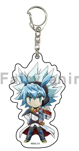 Фото Игра Ю-Ги-О! ХО РУС! Брелок-кукла аниме YuGiOh Oudou Yuuhi Yuamu Zwou Yudias Velgear акриловый брелок-подвеска для подарка №2