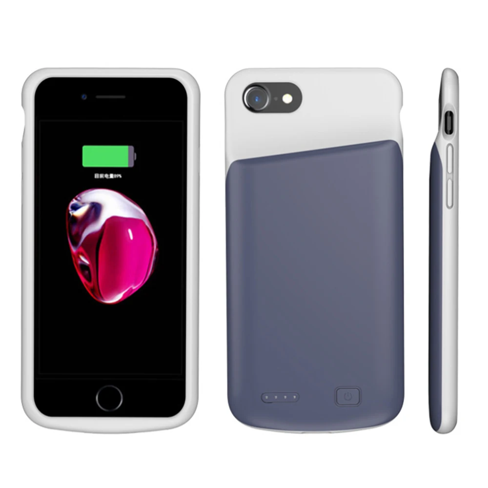 Чехол для аккумулятора Iphone 6 6s 7 8 SE 2020 10000 мАч умная Беспроводная зарядка чехол