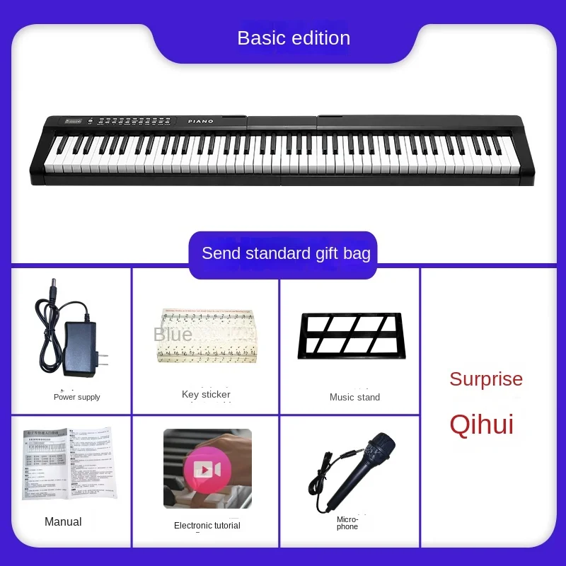 Childrens Piano Digital Professional Portable Piano Keyboard Controller Midi 88 Keys Synthesizer Eletronicos Electronic Piano enlarge