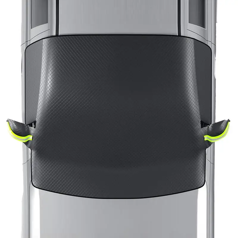 

Frost Shield Car Windshield Anti-freezing Cover Protective Windshield Cover With Magnetic Edges And Safety Reflective Strip