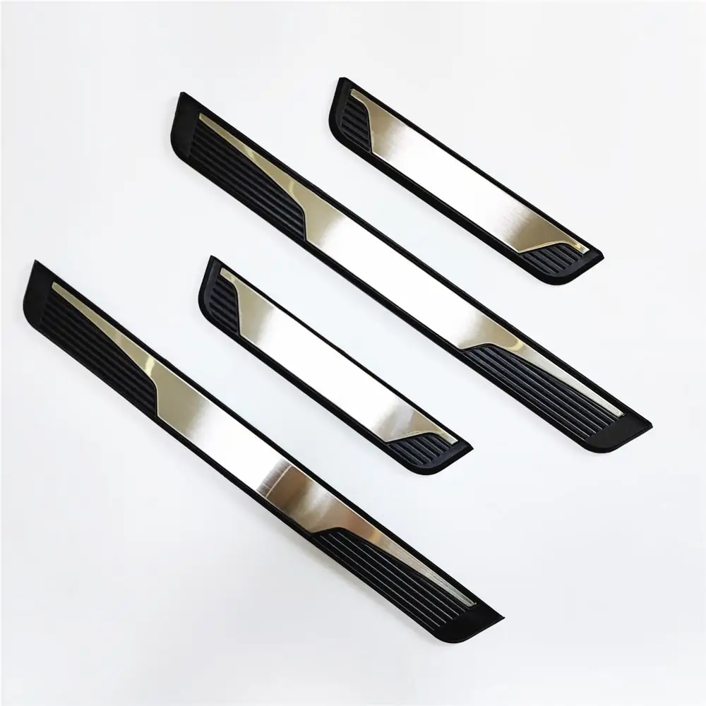 

For MAZDA CX-9 CX9 2017-2020 2021 2022 Stainless Door Sill Scuff Plate Sticker Threshold Entry Guard Pedal Protector Car Styling