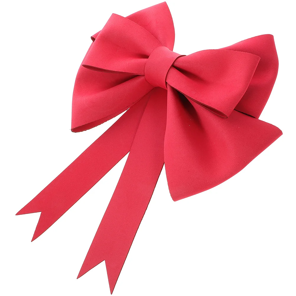 

Bow Red Tie Large Decor Party Knot Ornament Wreath Room Wedding Chair