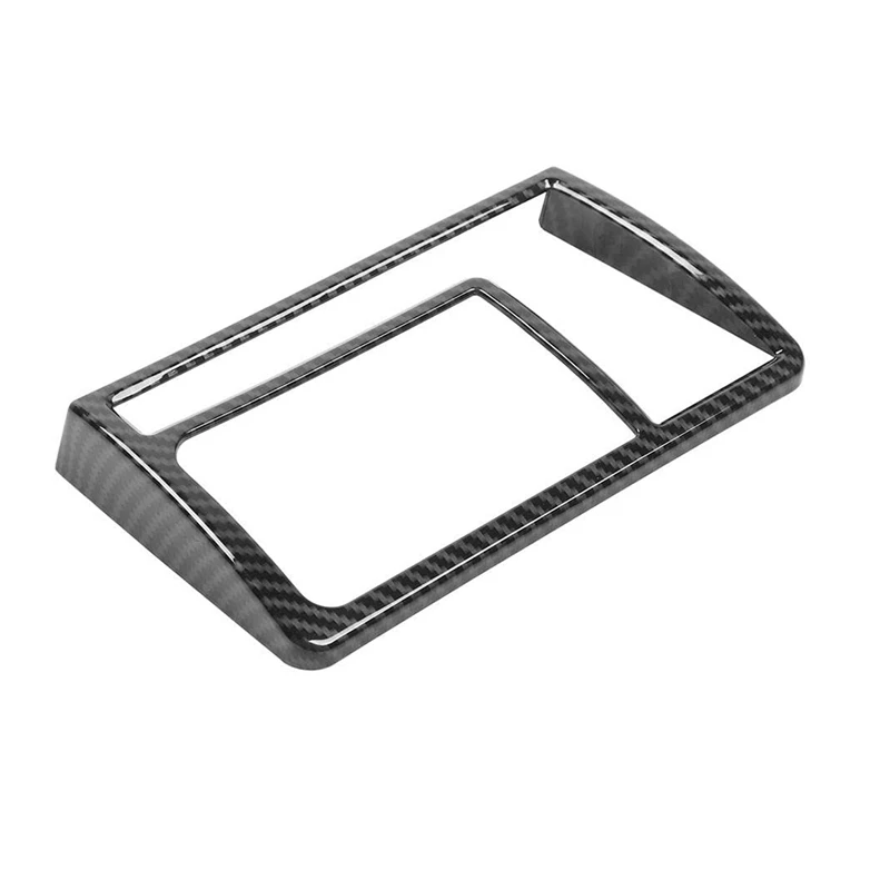 

for 2009-2014 Ford F150 ABS Carbon Fiber Center Console AUX Control Panel Cover Trim Frame Sticker Car Accessories