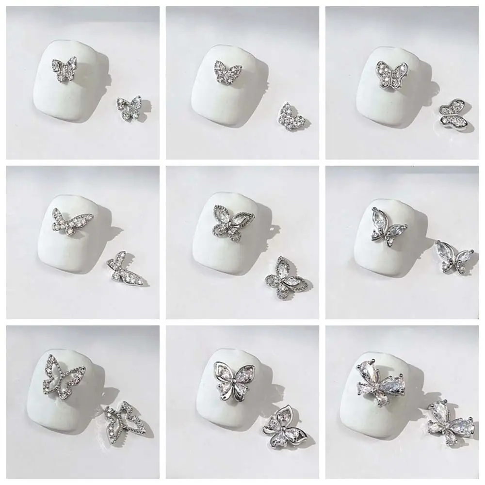 Маникюрные украшения для ногтей с бабочками сверла дизайна сделай сам