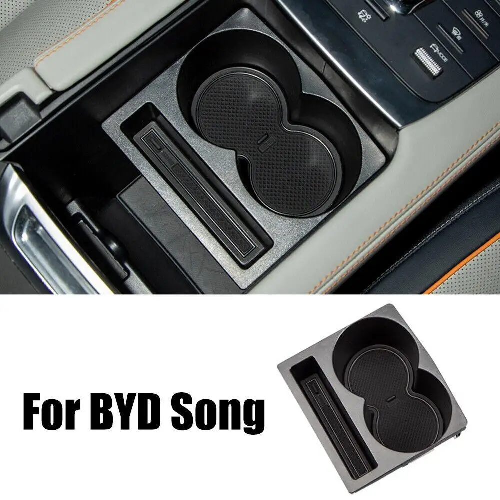 

1 Pcs Car Mounted Water Cup Holder For BYD Song Plus/dmi/ev Water Cup Holder Expansion Armrest Box Enlarged Holder Storage Z1J3