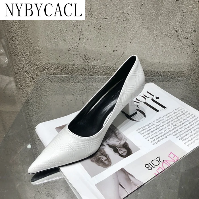 2022 New Brand Women Pumps Shoes Fashion Pointed Toe Shallow Slip On Sexy Ladies Party Dress Shoes Thin High Office Pumps