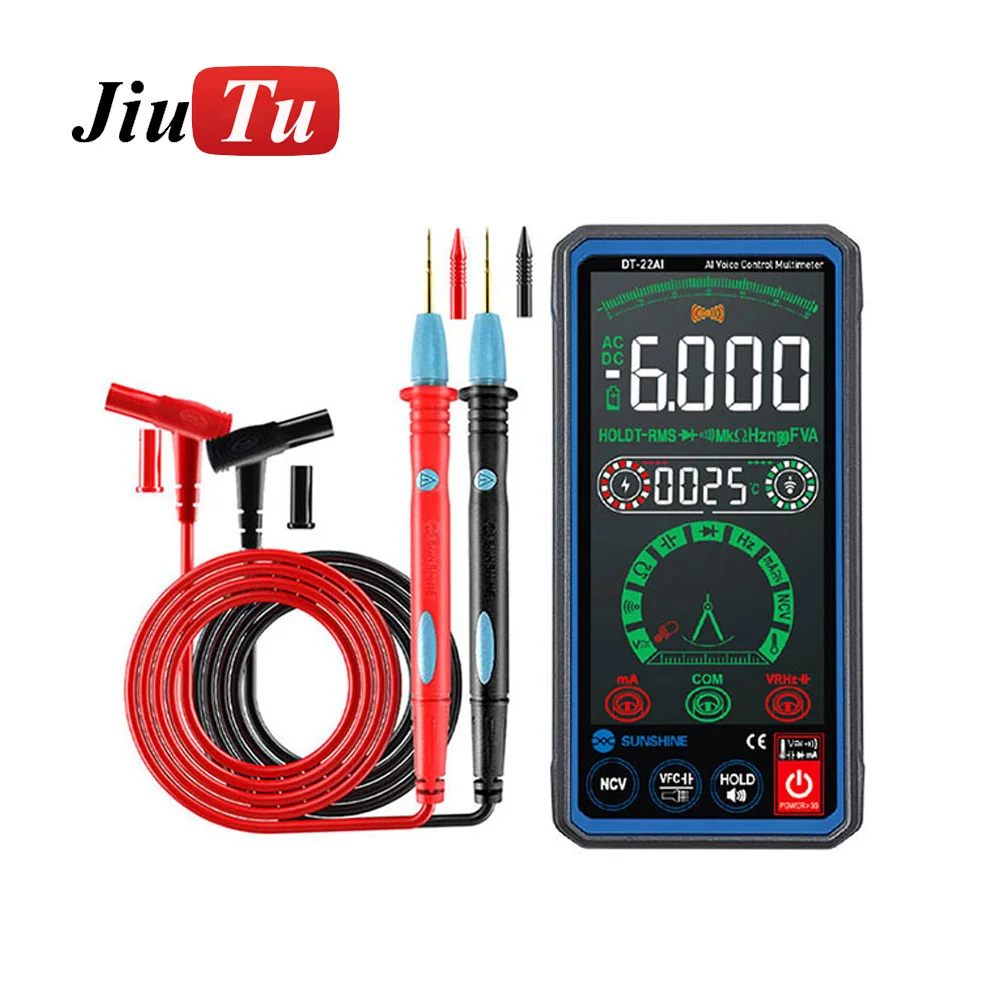 

Newest Sunshine Dt-22Ai Fully Automatic High Precision Voice Control Digital Multimeter