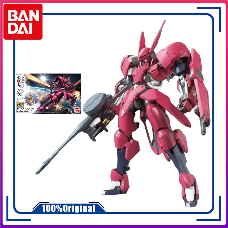 

Bandai Original GUNDAM HG IBO Series V08-1228 Grimgerde 1/144 Anime Action Figure Assembly Model Toys Collectible Model Ornament