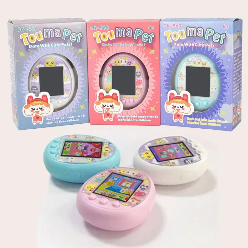 

Забавный детский Фотофон tamagotchi, Ностальгический питомец в одном виртуальном Интернете, цифровой экран, E-Pet, цветной HD