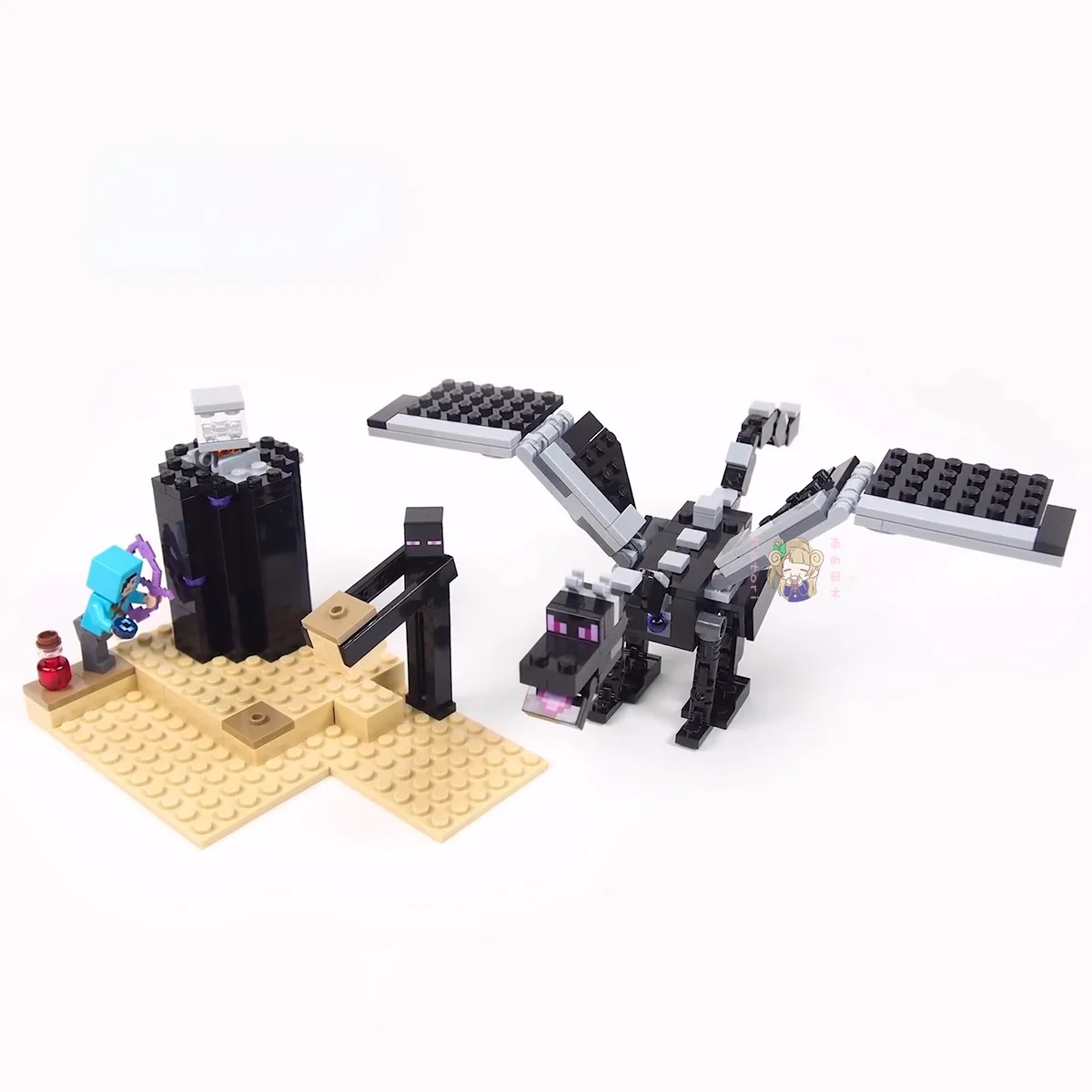 

228pcs The End Dragon Battle Building Blocks Toy Compatible 21151 Assembled Toys for Children Birthday Christmas Gift