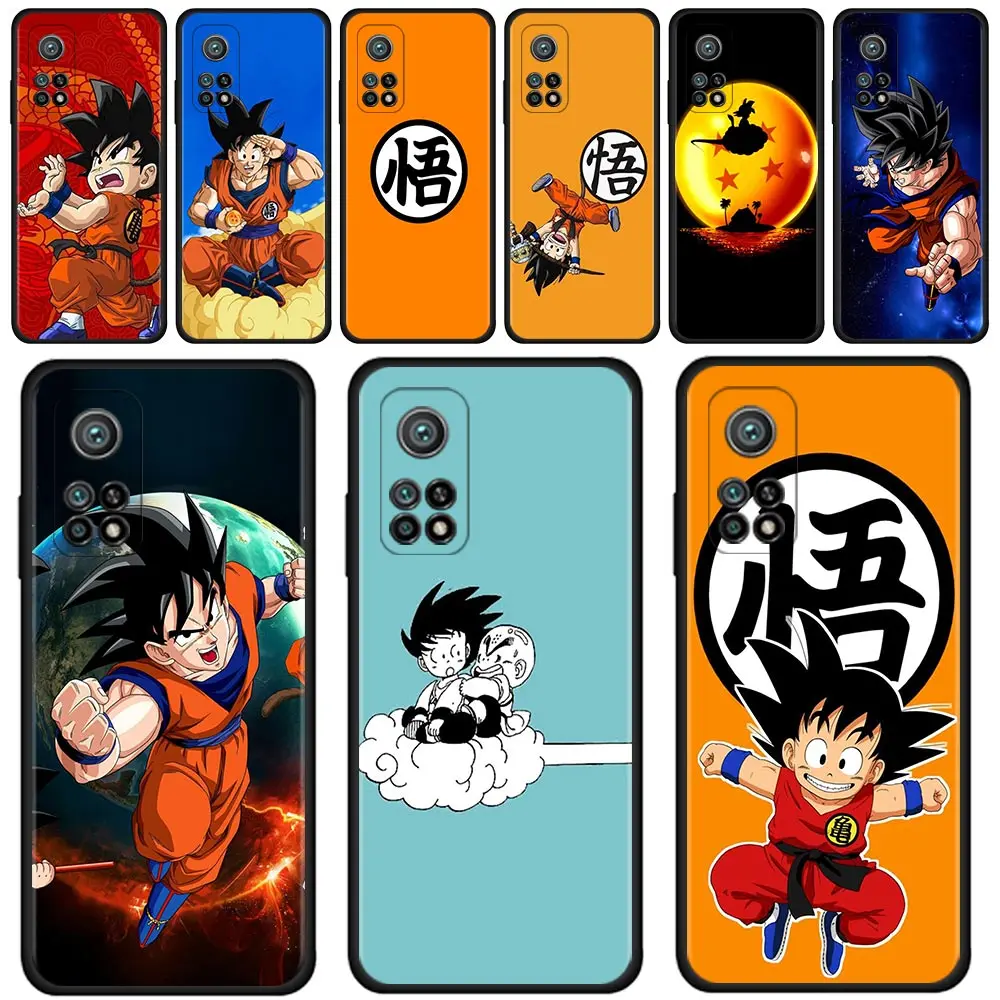 Чехол для телефона Dragon Ball Son Goku чехол Xiaomi Mi 12 11 10 A2 8 Lite 11T Φ 10T Pro 9T CC9E CC9 Ультратонкий |