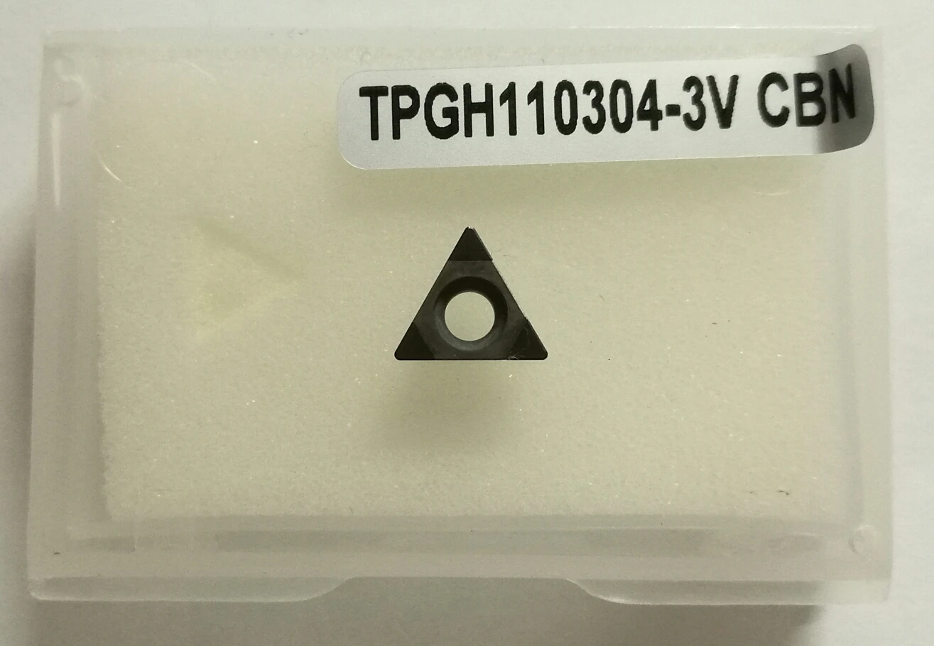 

CNC Cubic Boron Nitride CBN Blade Hard Steel TPGH110304-3V CBN