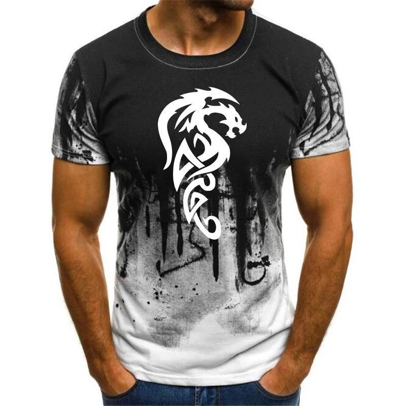 

2022 New trendy Men's Summer T-shirts Classic Round Neck Short Sleeved Male Daily Casual Sports Sweatshirts Cool Printed tees