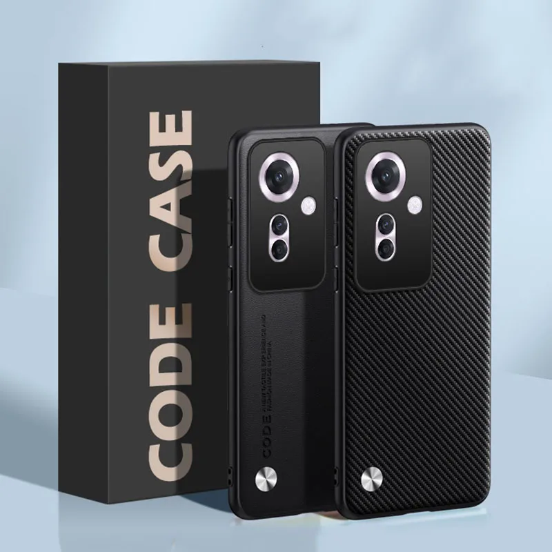 Модный Роскошный чехол-накладка из мягкой искусственной кожи для OPPO Reno11 F