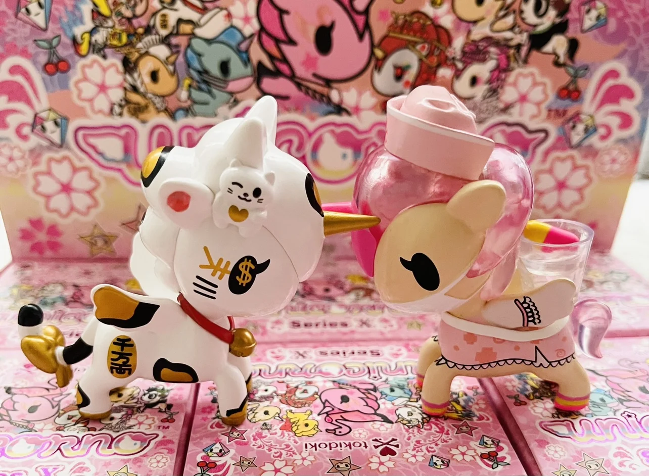 Фото Tokidoki Unicorn Family X Series слепая коробка - Коллекционная фигурка ангела медсестры пони, подарочный набор №2