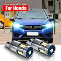 2pcs led parking light clearance lamp w5w t10 2825 canbus for honda accord civic crv fit jazz frv hrv insight legend s2000