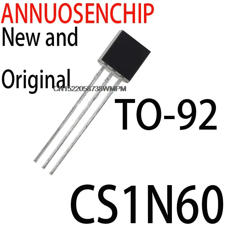 10 шт. новые и оригинальные 1N60 TO-92 N-Channel 1N6 0A Power MOSFET 0.8A 600V CS1N60