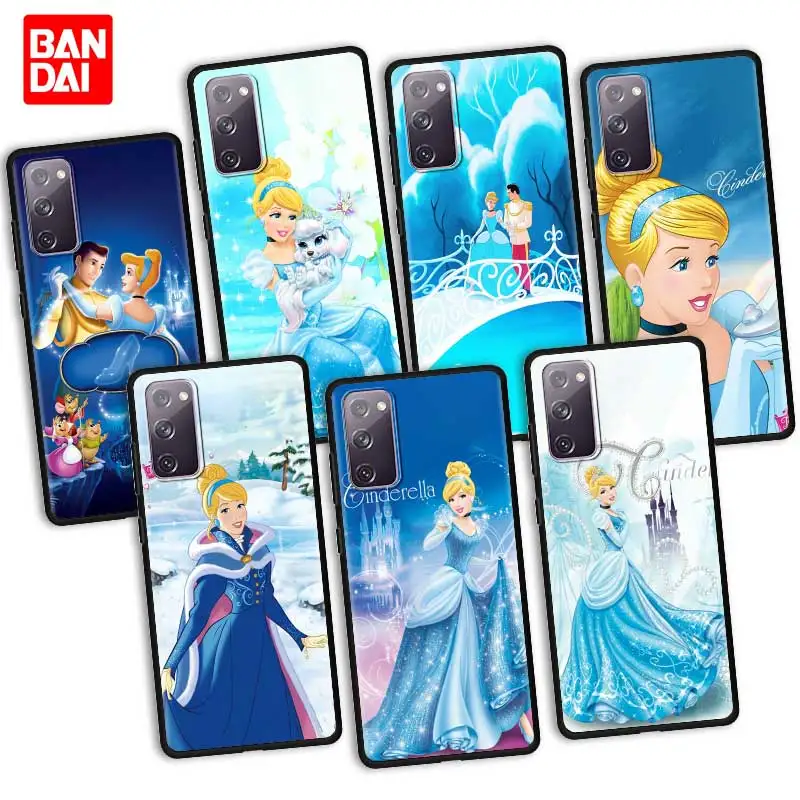 

Disney Cinderella Anime Phone Case for Samsung Galaxy S20 FE S21 S10 S9 Plus Ultra 5G S20fe S21fe S20ultra Coque Cover Silicone